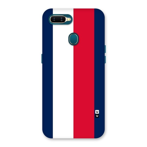 Electric Colors Stripe Back Case for Oppo A7