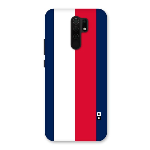 Electric Colors Stripe Back Case for Redmi 9 Prime