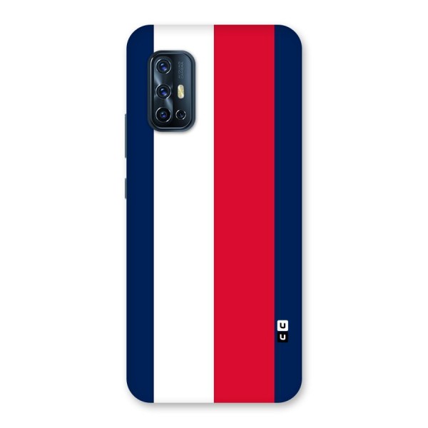 Electric Colors Stripe Back Case for Vivo V17