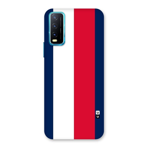 Electric Colors Stripe Back Case for Vivo Y20