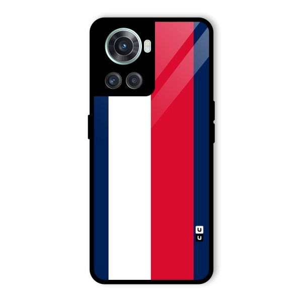 Electric Colors Stripe Glass Back Case for OnePlus 10R