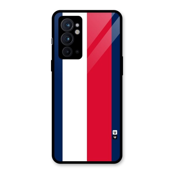 Electric Colors Stripe Glass Back Case for OnePlus 9RT 5G