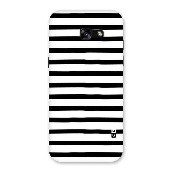 Elegant Basic Stripes Back Case for Galaxy A5 2017