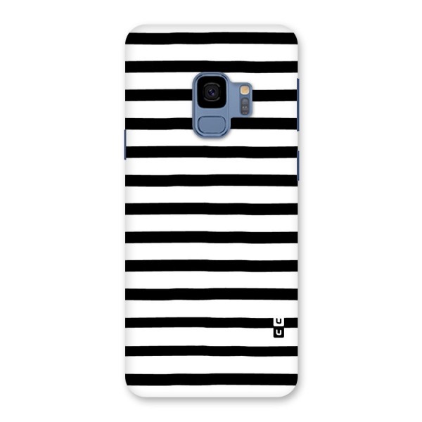 Elegant Basic Stripes Back Case for Galaxy S9