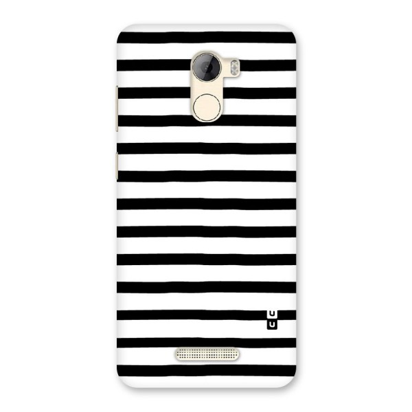 Elegant Basic Stripes Back Case for Gionee A1 LIte