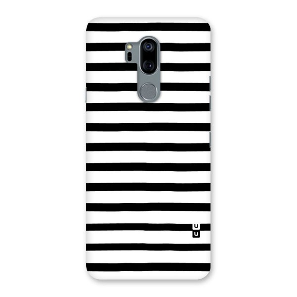 Elegant Basic Stripes Back Case for LG G7