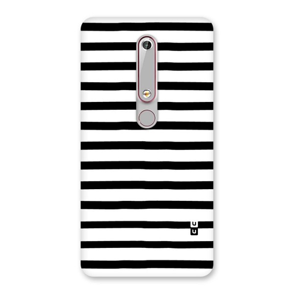 Elegant Basic Stripes Back Case for Nokia 6.1