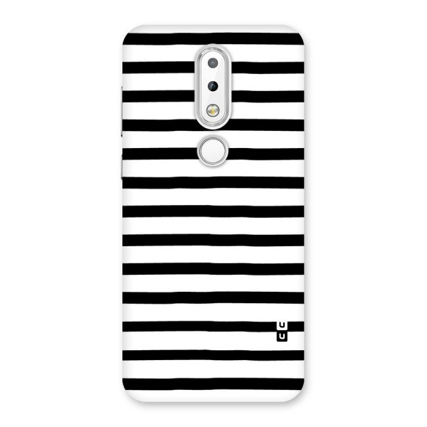 Elegant Basic Stripes Back Case for Nokia 6.1 Plus