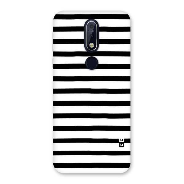 Elegant Basic Stripes Back Case for Nokia 7.1