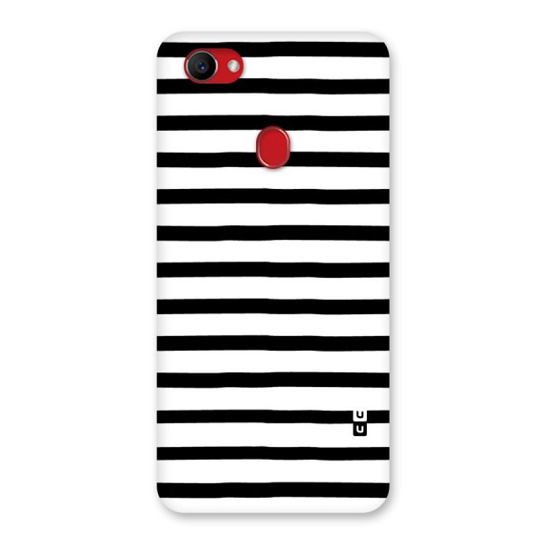 Elegant Basic Stripes Back Case for Oppo F7