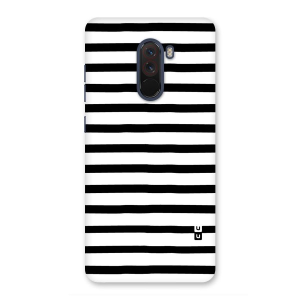 Elegant Basic Stripes Back Case for Poco F1