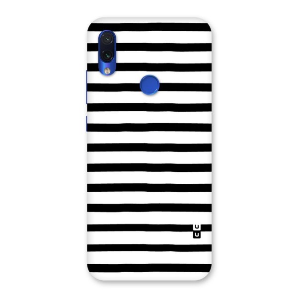 Elegant Basic Stripes Back Case for Redmi Note 7
