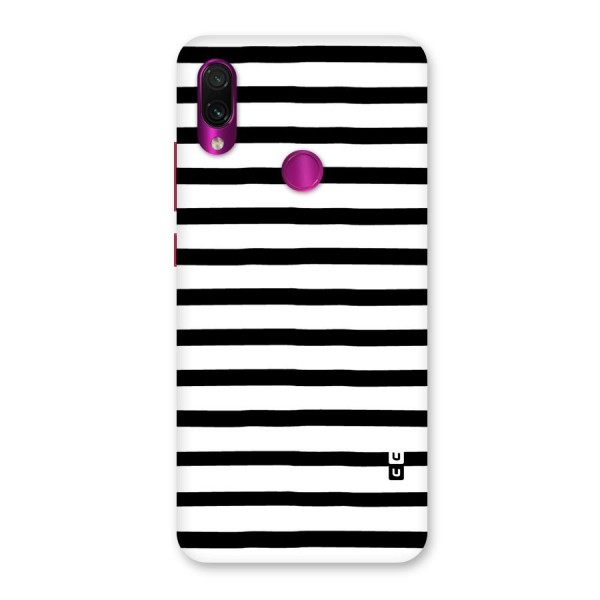 Elegant Basic Stripes Back Case for Redmi Note 7 Pro