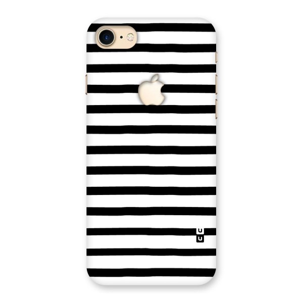 Elegant Basic Stripes Back Case for iPhone 7 Apple Cut