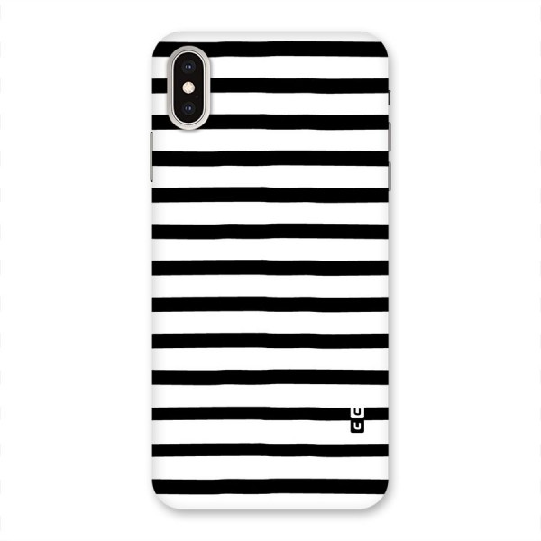Elegant Basic Stripes Back Case for iPhone XS Max