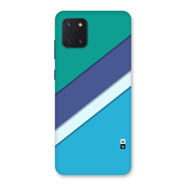 Elegant Colored Stripes Back Case for Galaxy Note 10 Lite