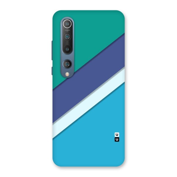 Elegant Colored Stripes Back Case for Mi 10
