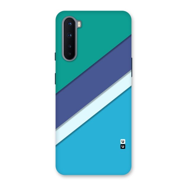 Elegant Colored Stripes Back Case for OnePlus Nord