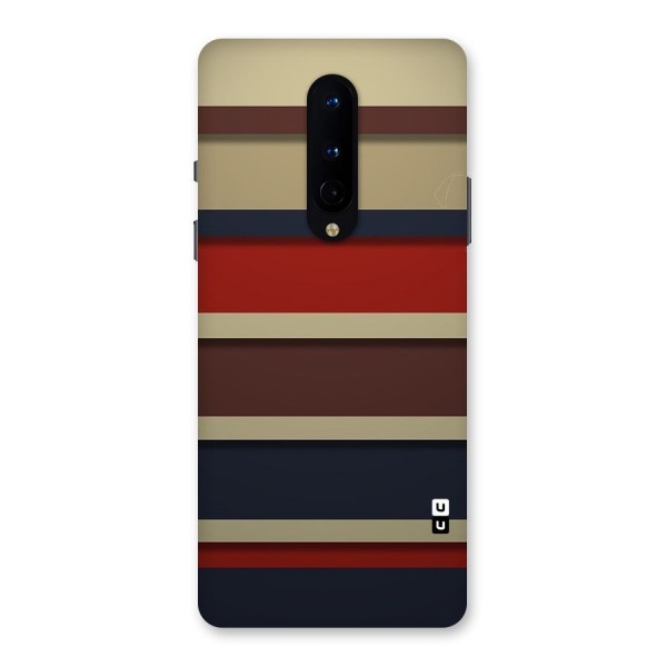 Elegant Stripes Pattern Back Case for OnePlus 8