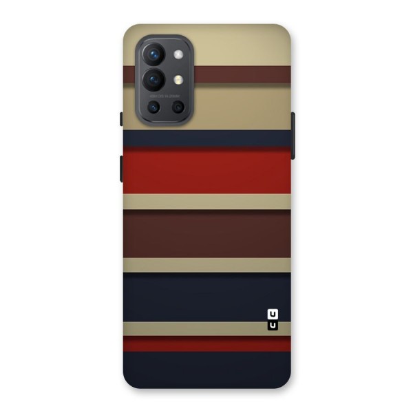 Elegant Stripes Pattern Back Case for OnePlus 9R