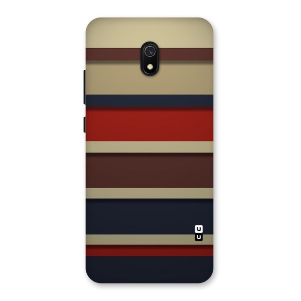 Elegant Stripes Pattern Back Case for Redmi 8A