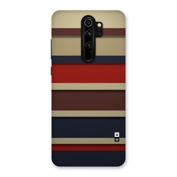 Elegant Stripes Pattern Back Case for Redmi Note 8 Pro