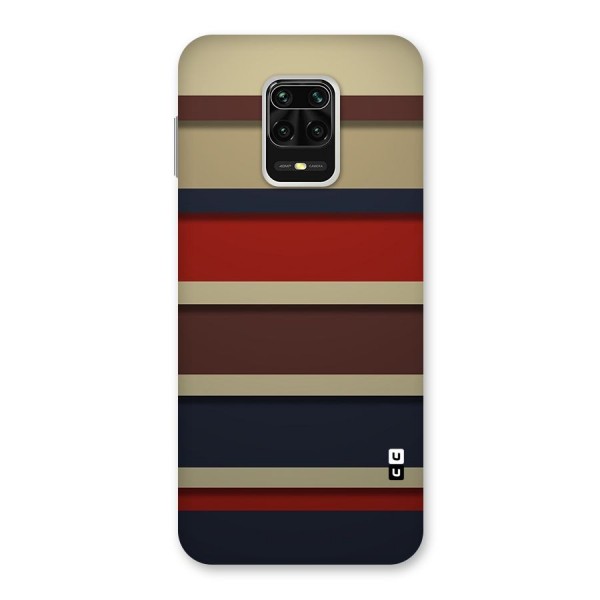 Elegant Stripes Pattern Back Case for Redmi Note 9 Pro Max