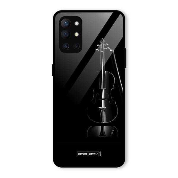 Elegant Violin Glass Back Case for OnePlus 9R