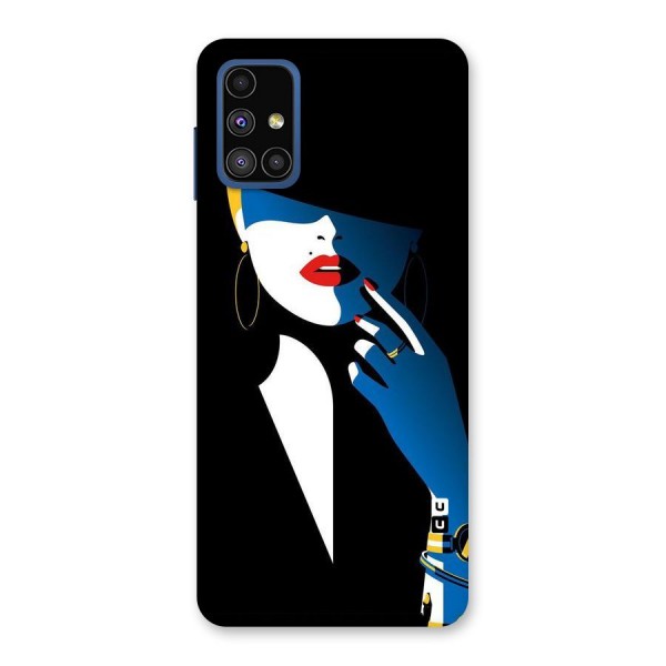 Elegant Woman Back Case for Galaxy M51