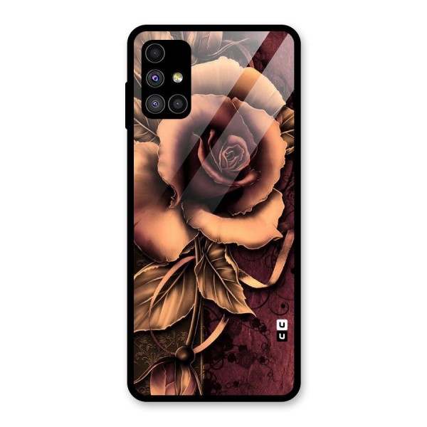 Elite Artsy Glass Back Case for Galaxy M51