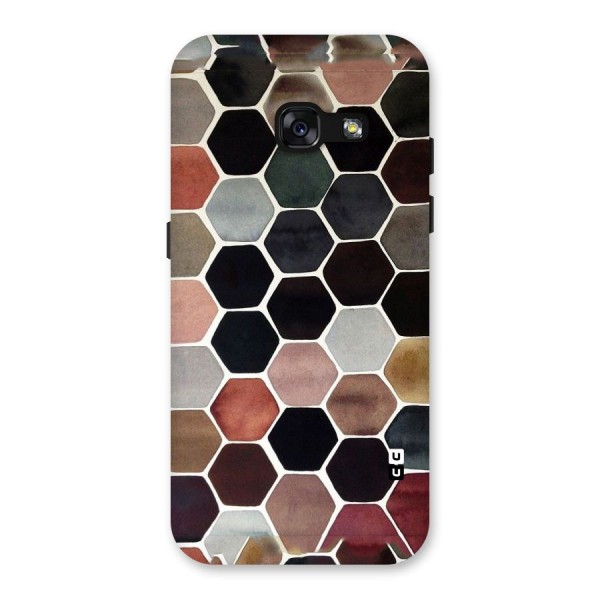 Elite Pastel Hexagons Back Case for Galaxy A3 (2017)