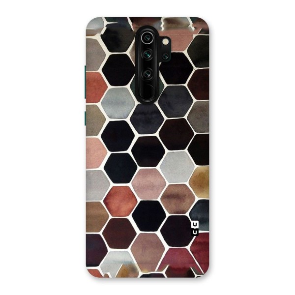 Elite Pastel Hexagons Back Case for Redmi Note 8 Pro