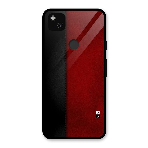 Elite Shade Design Glass Back Case for Google Pixel 4a