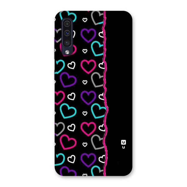 Empty Hearts Back Case for Galaxy A50