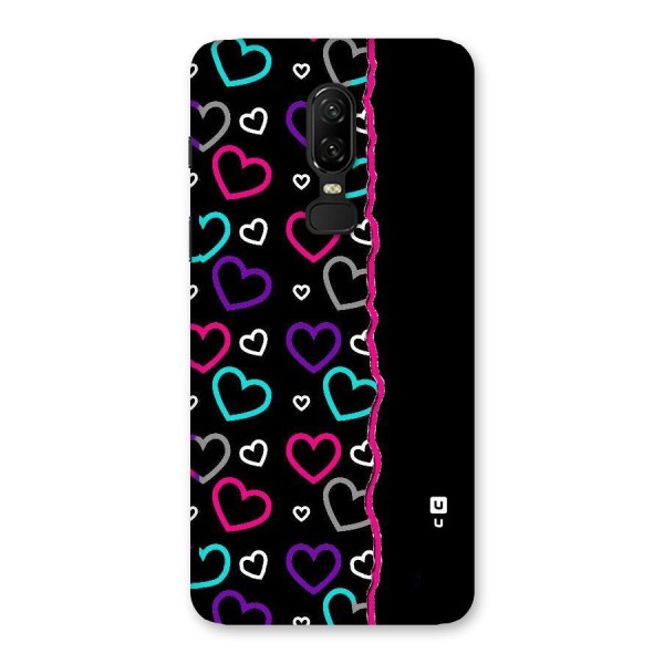 Empty Hearts Back Case for OnePlus 6