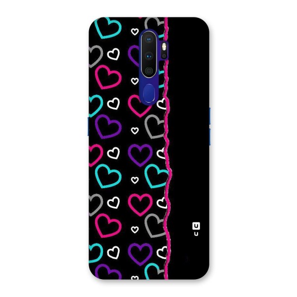 Empty Hearts Back Case for Oppo A9 (2020)