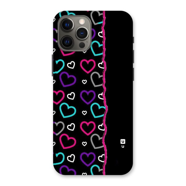 Empty Hearts Back Case for iPhone 12 Pro Max