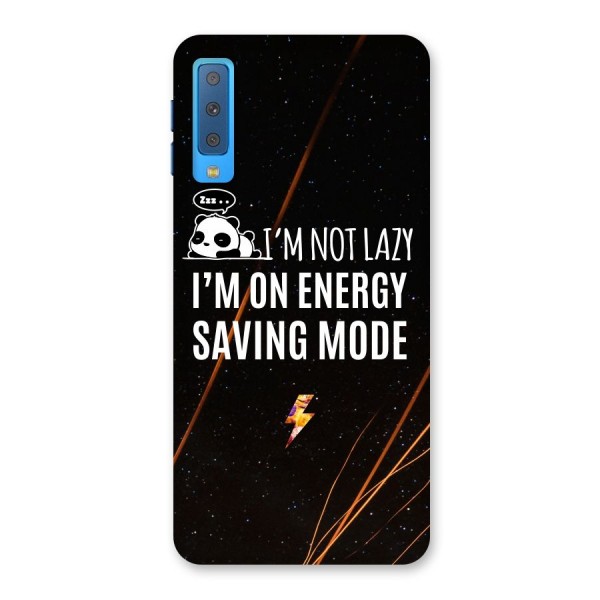 Energy Saving Mode Back Case for Galaxy A7 (2018)