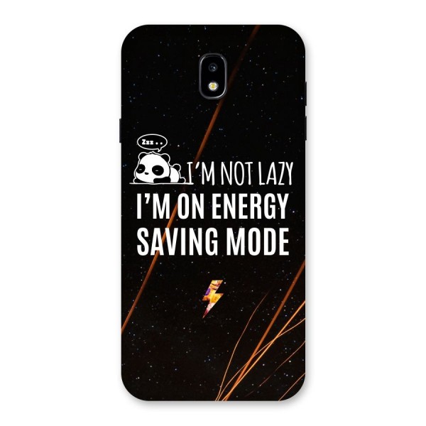Energy Saving Mode Back Case for Galaxy J7 Pro
