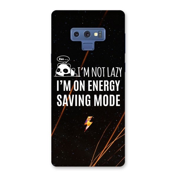 Energy Saving Mode Back Case for Galaxy Note 9