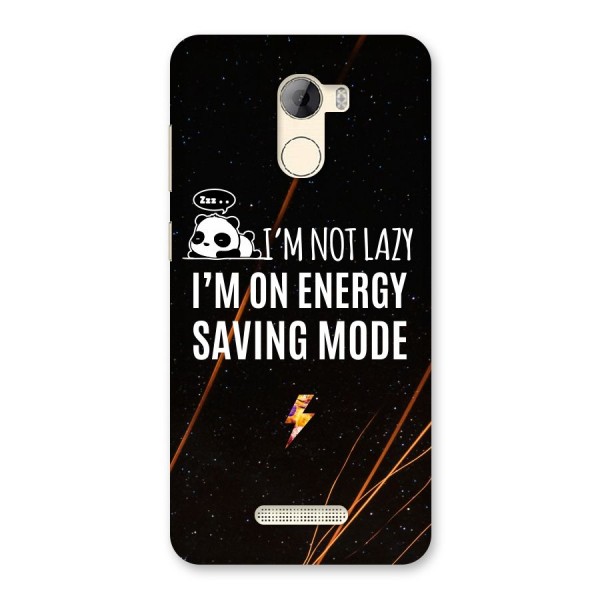 Energy Saving Mode Back Case for Gionee A1 LIte