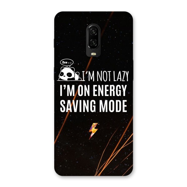 Energy Saving Mode Back Case for OnePlus 6T