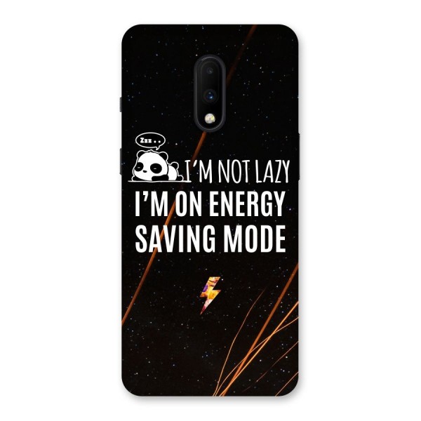 Energy Saving Mode Back Case for OnePlus 7
