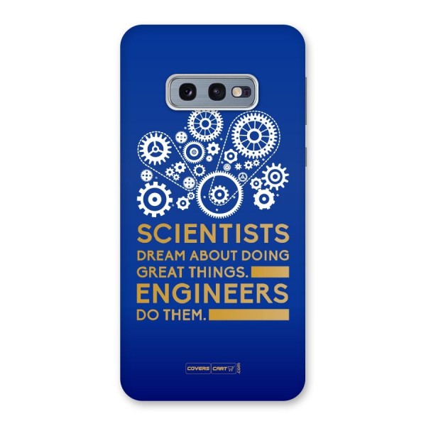 Engineer Back Case for Galaxy S10e