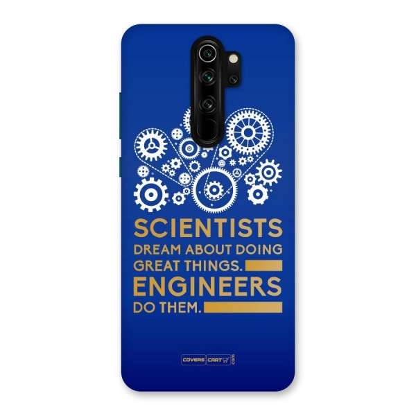 Engineer Back Case for Redmi Note 8 Pro