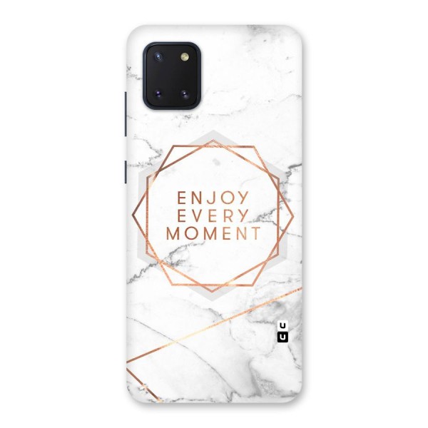 Enjoy Every Moment Back Case for Galaxy Note 10 Lite