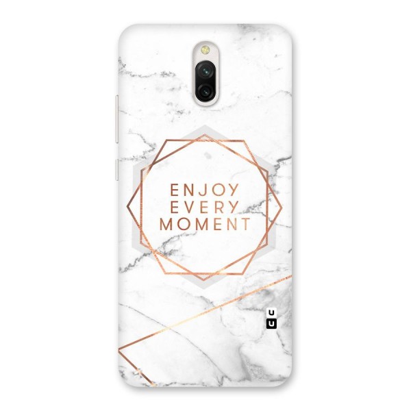 Enjoy Every Moment Back Case for Redmi 8A Dual
