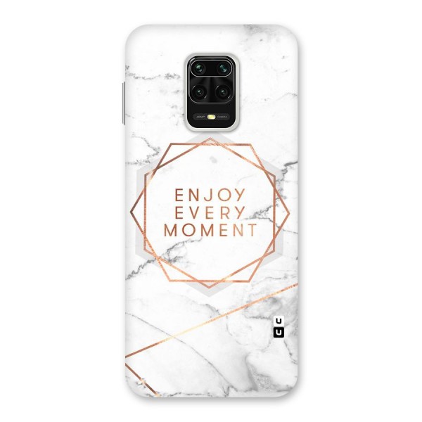 Enjoy Every Moment Back Case for Redmi Note 9 Pro Max