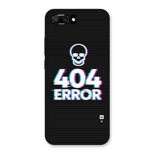 Error 404 Skull Back Case for Honor 10