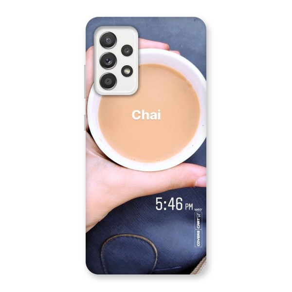 Evening Tea Back Case for Galaxy A52
